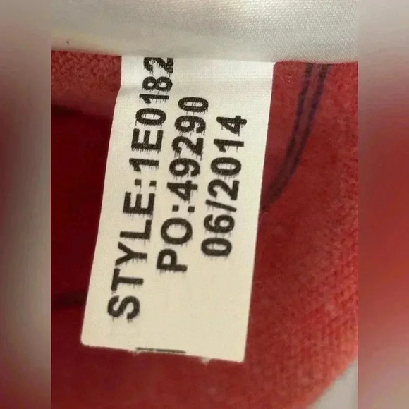 Vineyard Vines Salmon and Blue Striped Quarter Zip Sweater - Size M - Picture 5 of 10